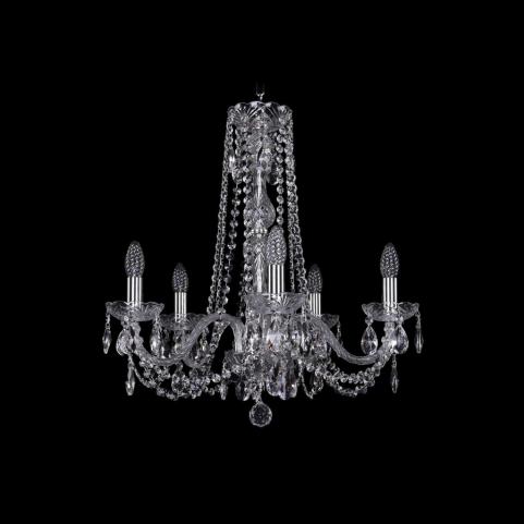 Bohemia Ivele Crystal Люстра Bohemia 1402/5/195/h-58 Ni