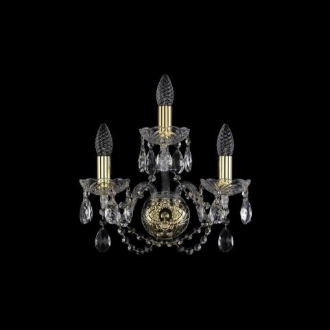 Bohemia Ivele Crystal Бра Bohemia 1402B/2+1/141 Ni