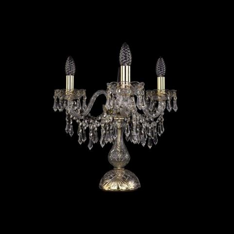 Bohemia Ivele Crystal Настольный светильник Bohemia 1403L/3/141-39 G