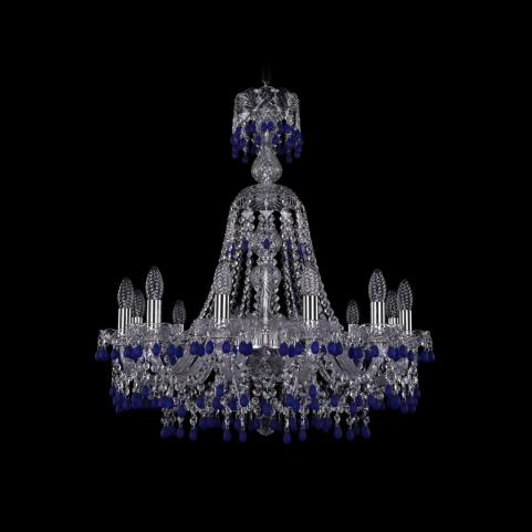 Bohemia Ivele Crystal Люстра Bohemia 1410/12/240/XL-74 Ni V3001