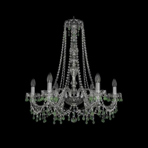 Bohemia Ivele Crystal Люстра Bohemia 1410/6/240/h-74 Ni V5001