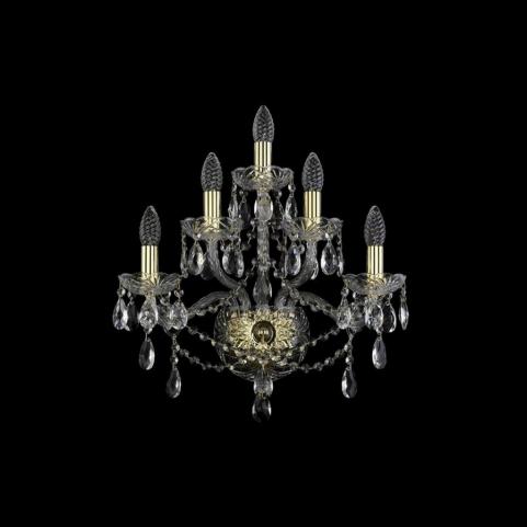 Bohemia Ivele Crystal Бра Bohemia 1415B/2+2+1/165 G