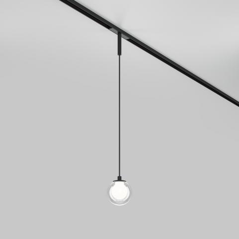Трековый подвесной светильник Maytoni Technical Basity  Bubble TR181PL-1-4WTW-B