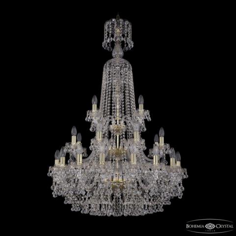 Люстра Bohemia Ivele Crystal  1409/16+8+4/300/XL-130/3d G