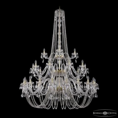 Люстра Bohemia Ivele Crystal 1402/20+10+5/530/h-206/3d G