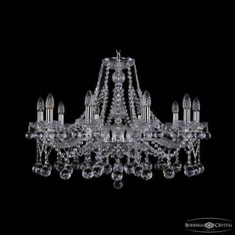 Люстра Bohemia Ivele Crystal 1413/10/300 Ni Balls