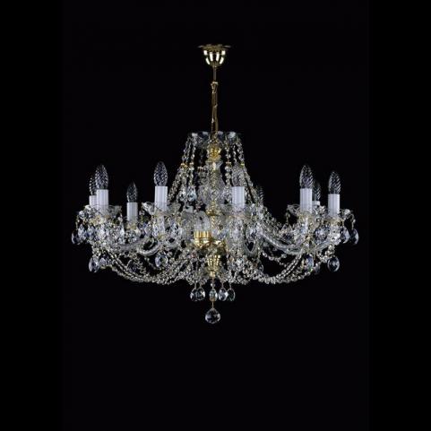 Люстра Art Glass ANDULA X. SHORT- ARMS 280 NICKEL CE
