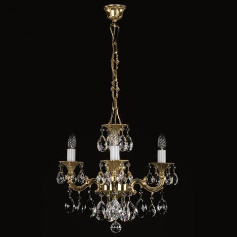 Люстра Art Glass JARMILA III. BRASS ANTIQUE CE
