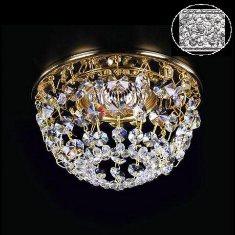 Точечный светильник Art Glass SPOT 08 NICKEL CE