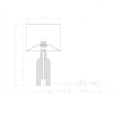 Настольный светильник Freya Forest FR5326TL-01W1