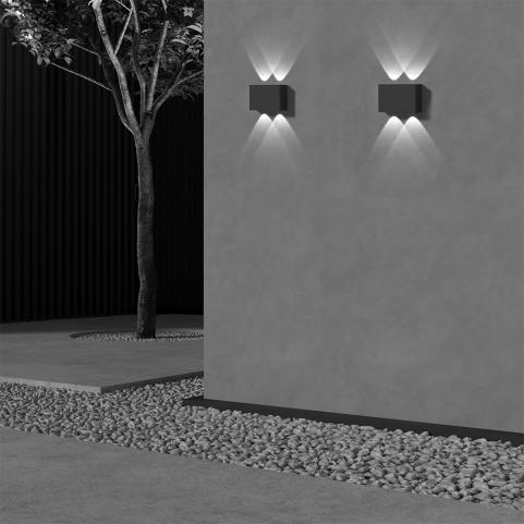 Настенный уличный светильник Maytoni Show O433WL-L4GF3K