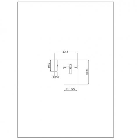 Бра Arte Lamp Modello A4099AP-1BK
