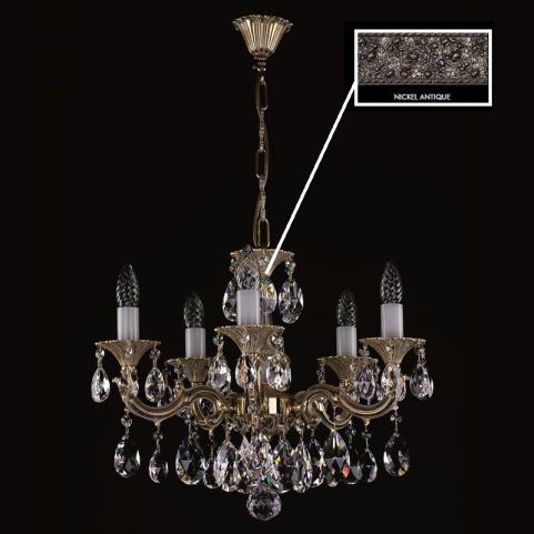 Люстра Art Glass JARMILA V. NICKEL ANTIQUE CE