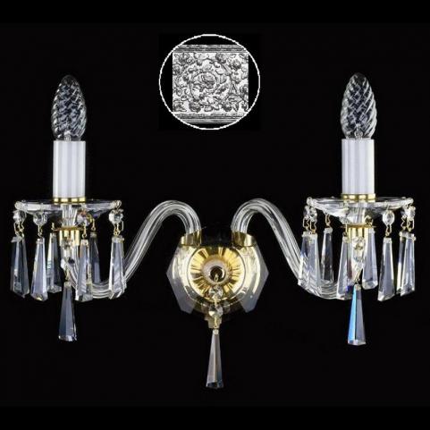 Бра Art Glass NIKITA II. NICKEL CE