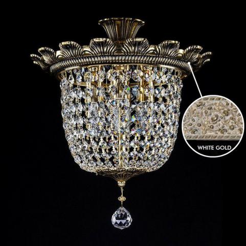 Люстра Art Glass ARTEMIS II. WHITE GOLD CE