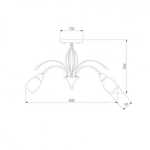 Люстра Eurosvet Ginevra 22080/6 хром
