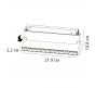 Магнитный трековый светильник Arte Lamp Linea 4000К A4668PL-1WH