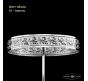 Люстра Bohemia Ivele Crystal  19101/H1/35IV Ni