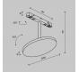 Трековый светильник Maytoni Technical Exility 3000K  Plato TR131-2-15W3K-B