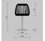 Настольный светильник Maytoni Kirigami MOD409TL-01B
